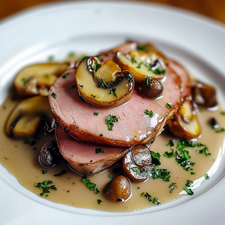 Jambon Au Four Sauce Madere